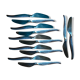 12 Christofle silver metal knives