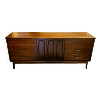 Enfilade scandinave Broyhill – Modèle Emphasis, années 60