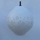 70s bubble glass pendant light