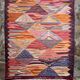 Kilim berbère multicolore, Maroc