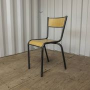 School chair 510 mullca gaston cavaillon industrial vintage