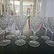 8 large glasses in Saint-Louis crystal – clear crystal