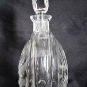 Large Art Deco crystal spirit decanter