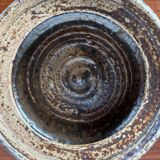 Danish studio pottery bowl from the mid-century by Tue Poulsen for Tue Keramik, 1960s.