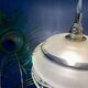 Vintage frosted glass lampshade pendant lamp