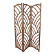 Bamboo and rattan screen