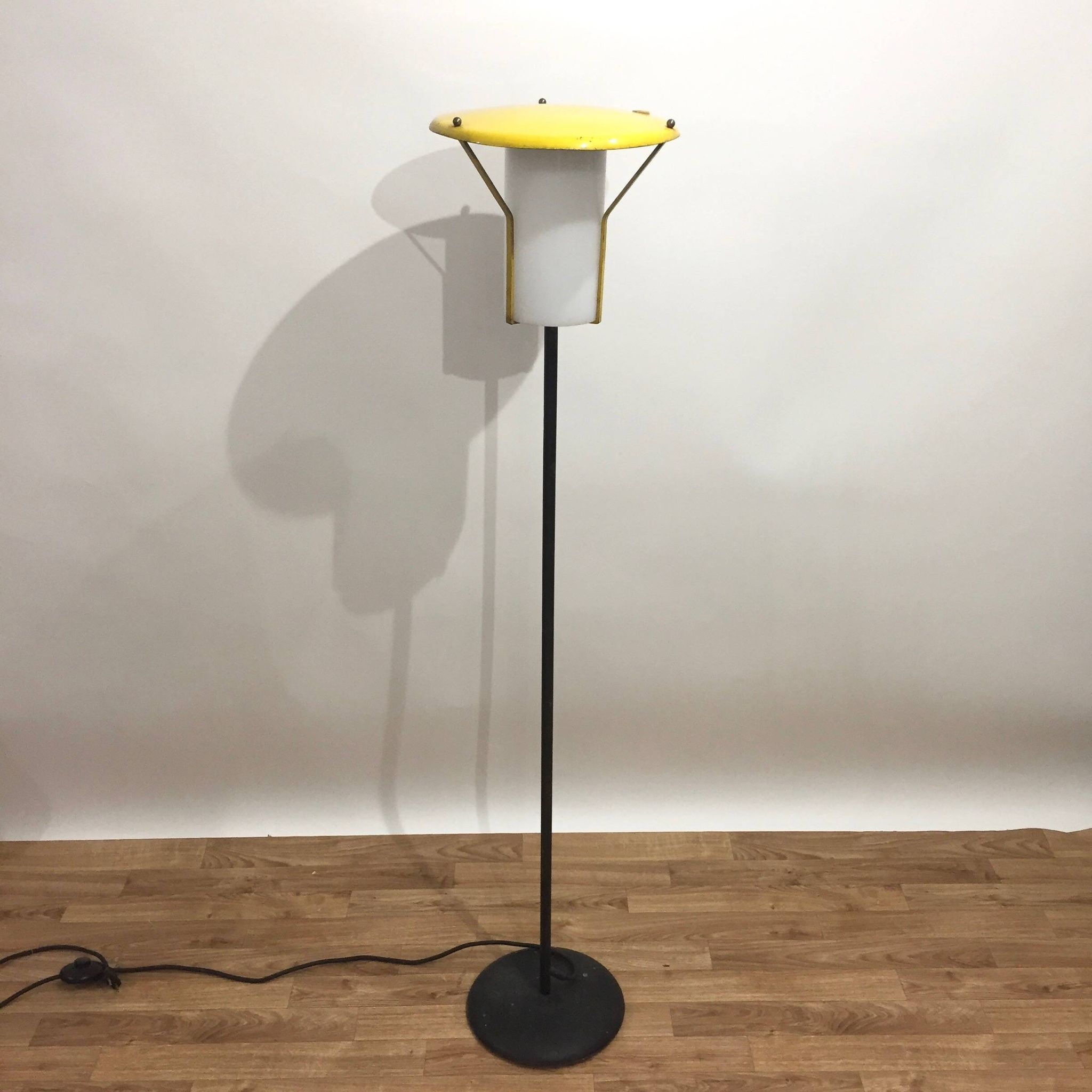 Lampadaire liseuse moderniste années 60