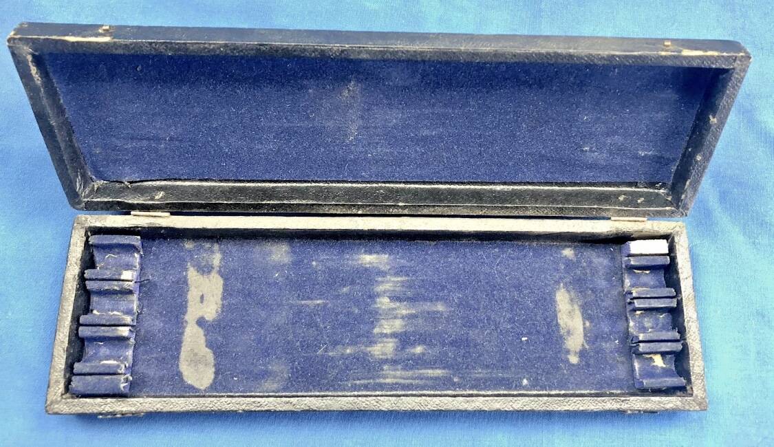 6 antique dessert cheese knives from the 19th century