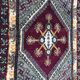Vintage tunisian rug handmade 98 x 154 cm