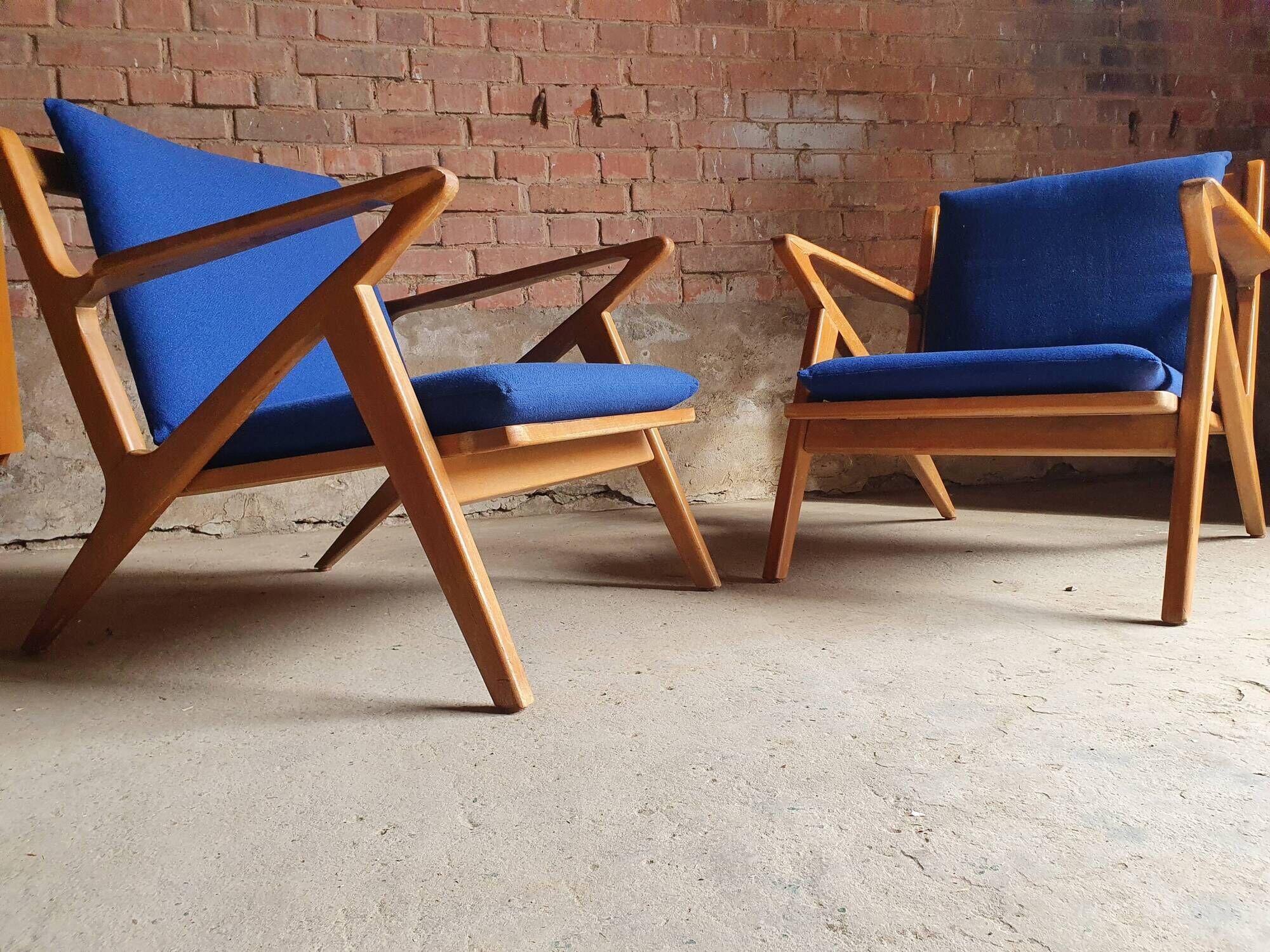 Pair of Danish armchairs Z by Poul Jensen for Selig 1960