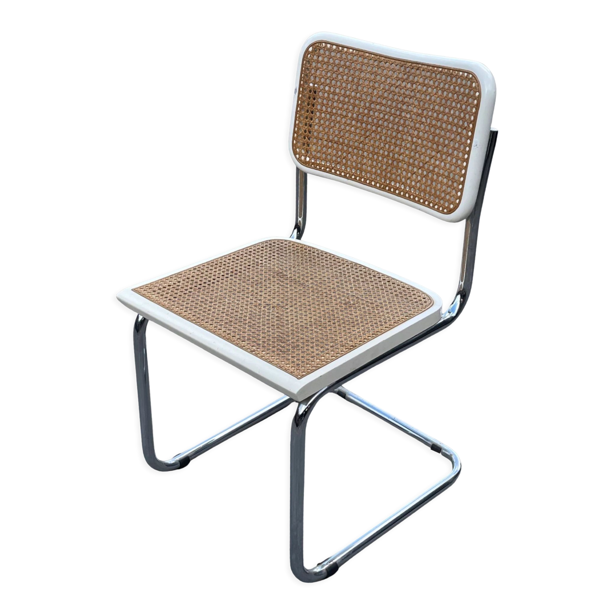 Cesca design chair b32 model in chrome