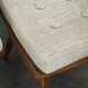 Pair of Mid-Century Beech Stools, Czechoslovakia, 1960s