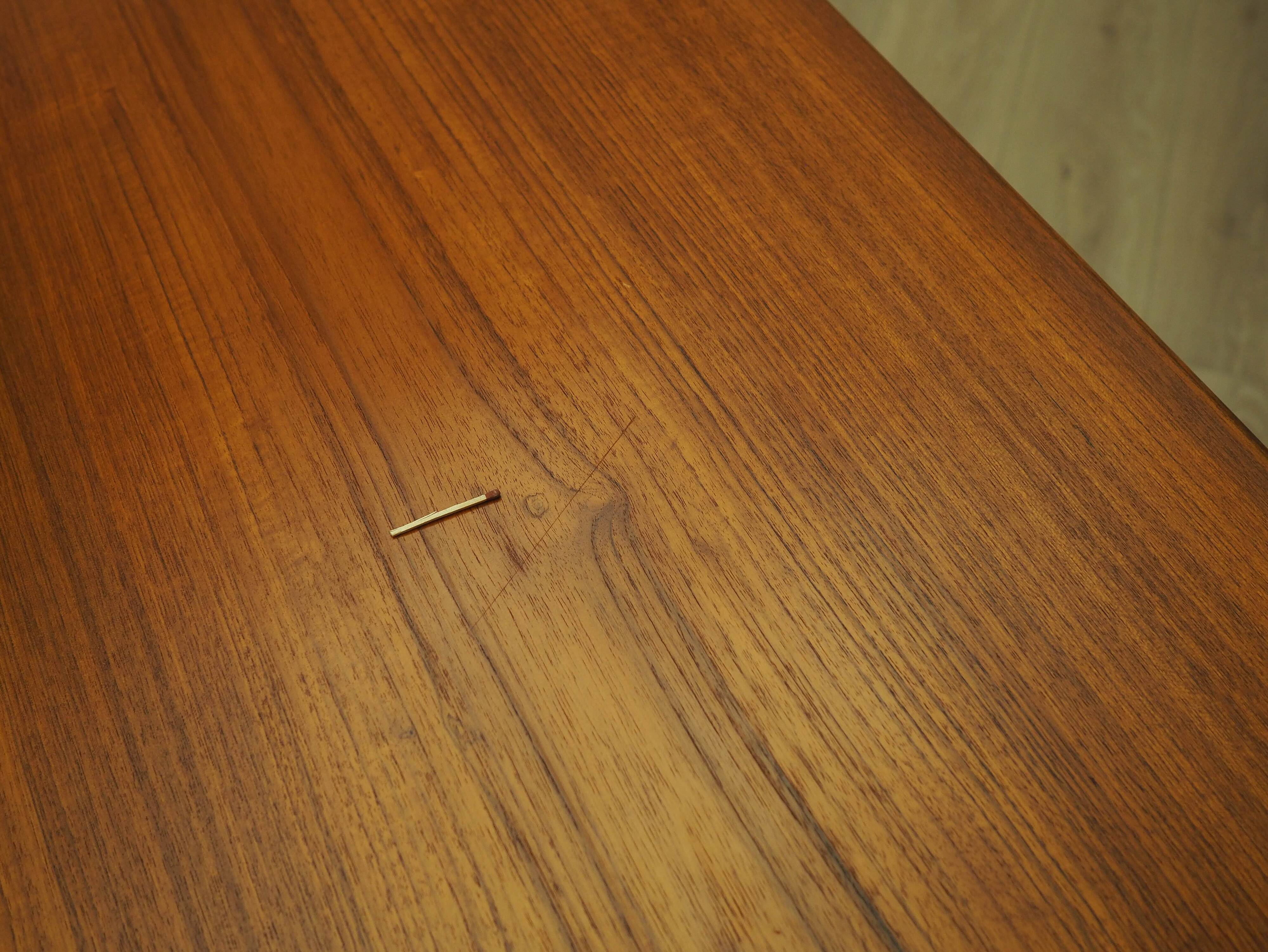 Teak desk, Danish design, 1970s, manufactured in Denmark