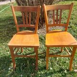 pair of bistro chairs, Luterma style