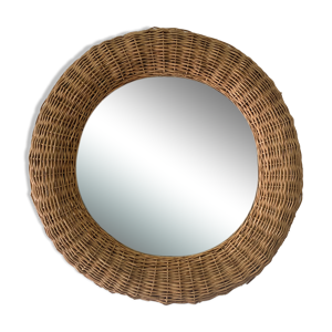 Miroir en osier
