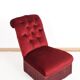 Red padded toad chair
