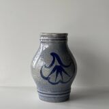 West Germany blue carafe H19.5