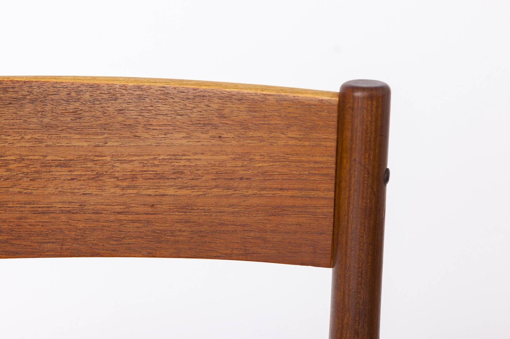 Set of 10 Poul M. Volther Teak Dining Chairs for Frem Røjle, Denmark, 1960s