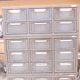 Industrial iron furniture has mecan epa brand lockers