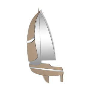 Miroir voilier bicolore