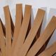 Applique soleil en bois 1960