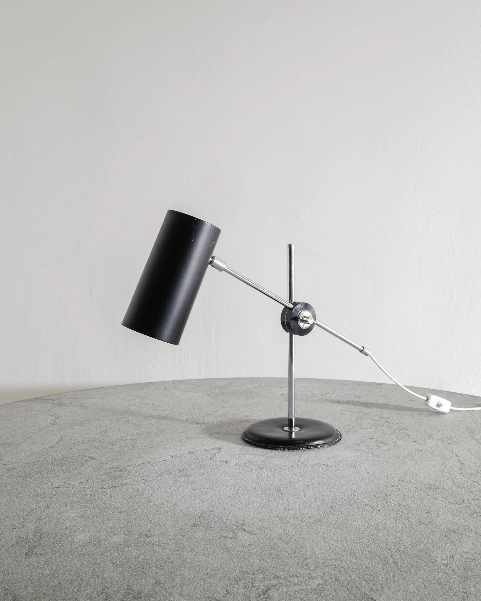 Vintage Swedish Mid Century Anders Pehrson "781B" Desk Table Lamp, 1960s