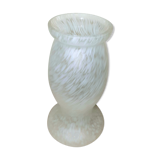 Glass paste balustre vase