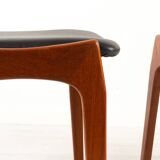 Vintage Danish Teak High-Back Dining Chairs by Korup Stolefabrik, 1960s, Set of 4