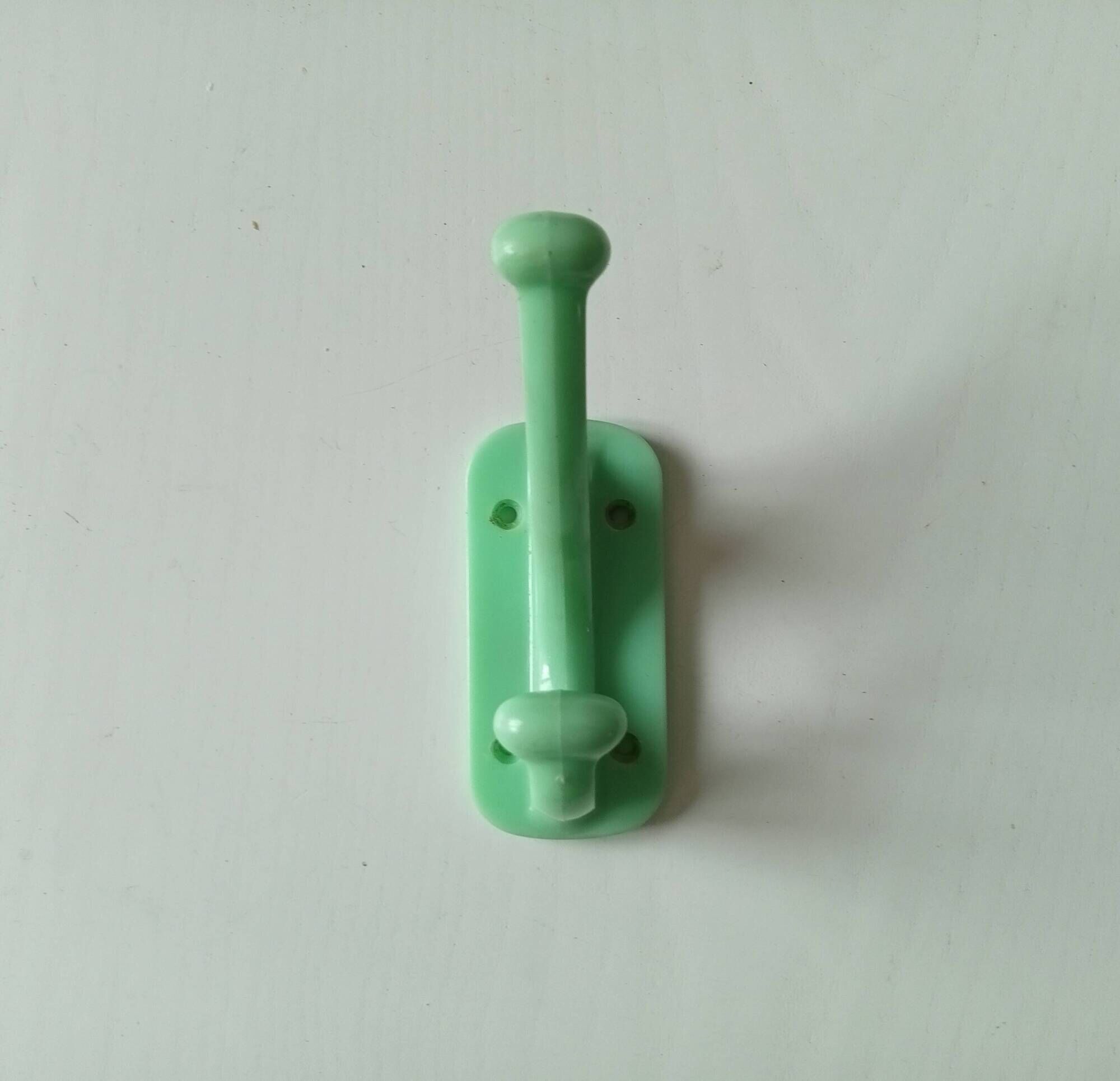Vintage bakelite coat hook from the 60s