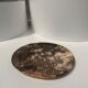 Dish in petrified wood