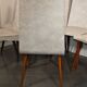 Set de 6 chaises skaï 1960