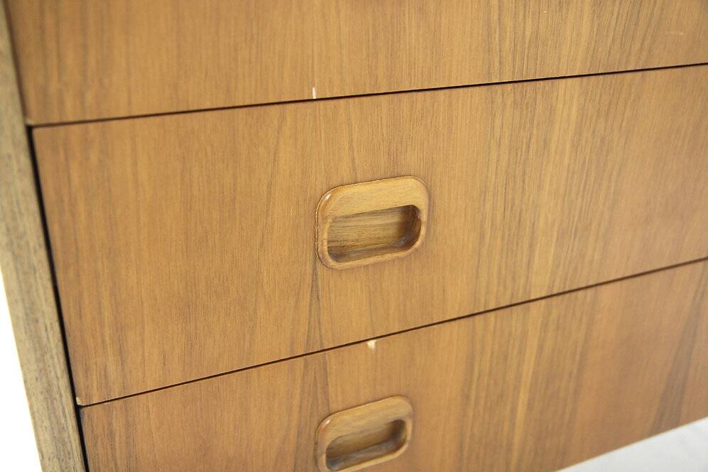 Scandinavian walnut secretary, Sweden, 1950