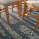Série de 5 chaises vintage