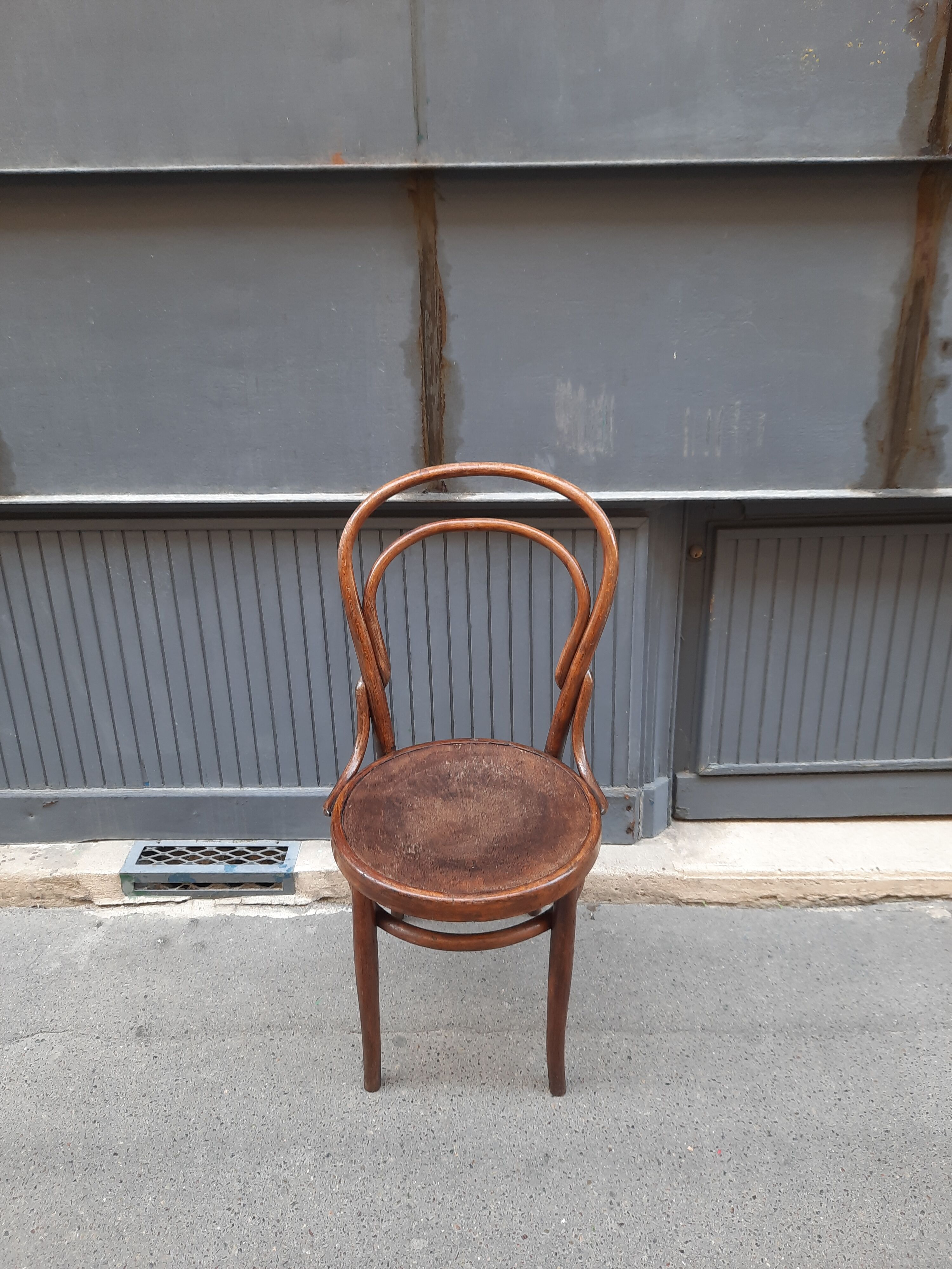 Antique bistro chair