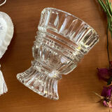 Vase verre épais