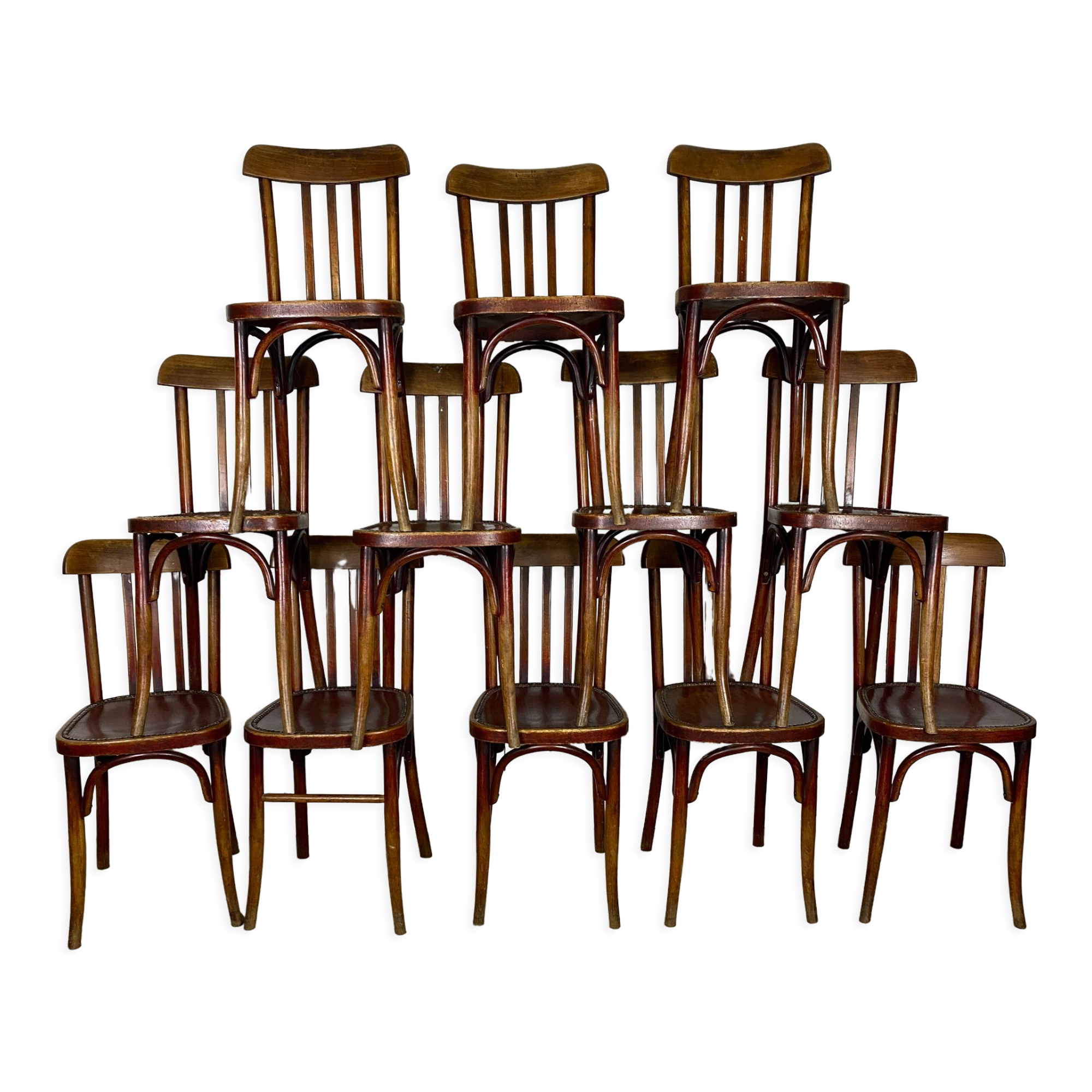 12 chaises bistrot