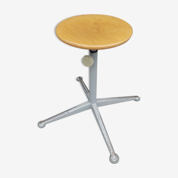 Tabouret d'architecte conçu par Friso Kramer, années 60