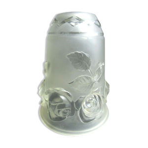 Tulipe art deco verre