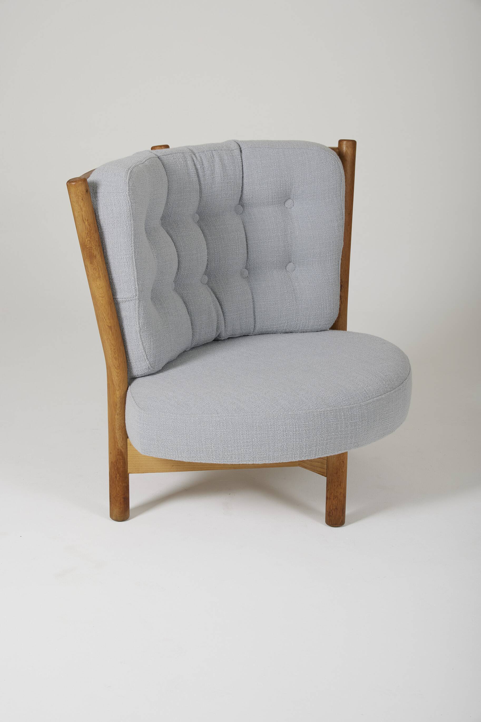 Guillerme & Chambron armchair, 1960s