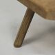 Antique Wabi Sabi Primitive oak stool