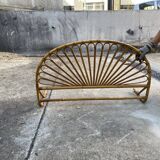 Rattan bed