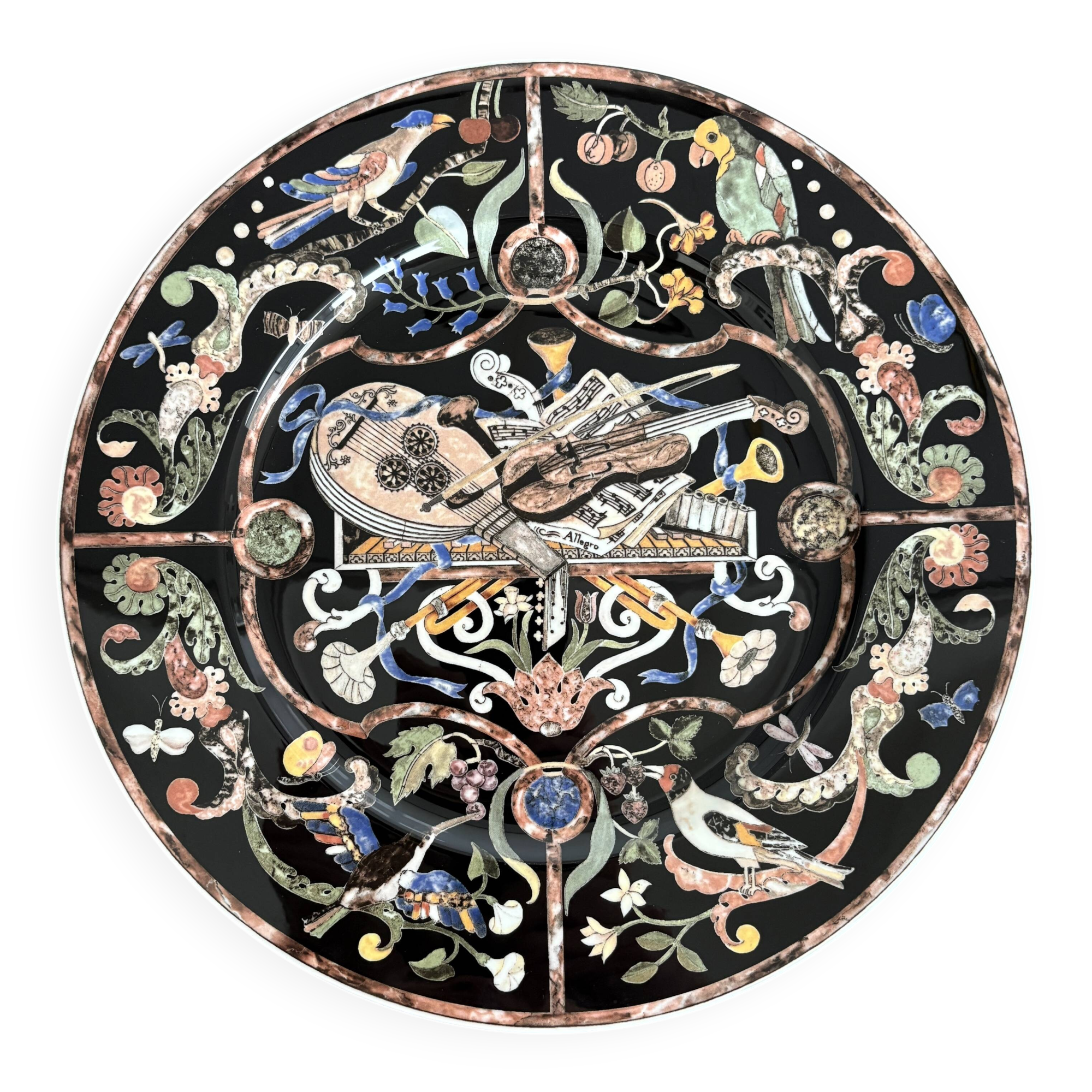 Gallo Design Collection Plate Saxony Porcelain