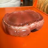 Michel Caugant crab in zoomorphic earthenware