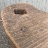 Brutalist tripod stool