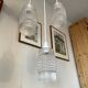 Set of 3 Refurbished Textured Glass Pendant Lights 1970s – Mid-Century