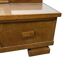 Meuble bas, d'entrée vintage en bois avec miroir