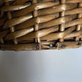 XL wicker planter from basket makers 1960