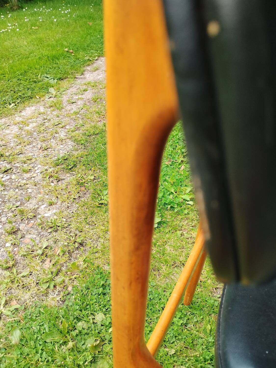 Series of 6 old Scandinavian design chairs