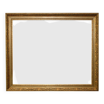 Baroque vintage gilded wood frame