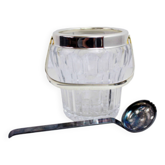 Ice bucket with spoon 1970